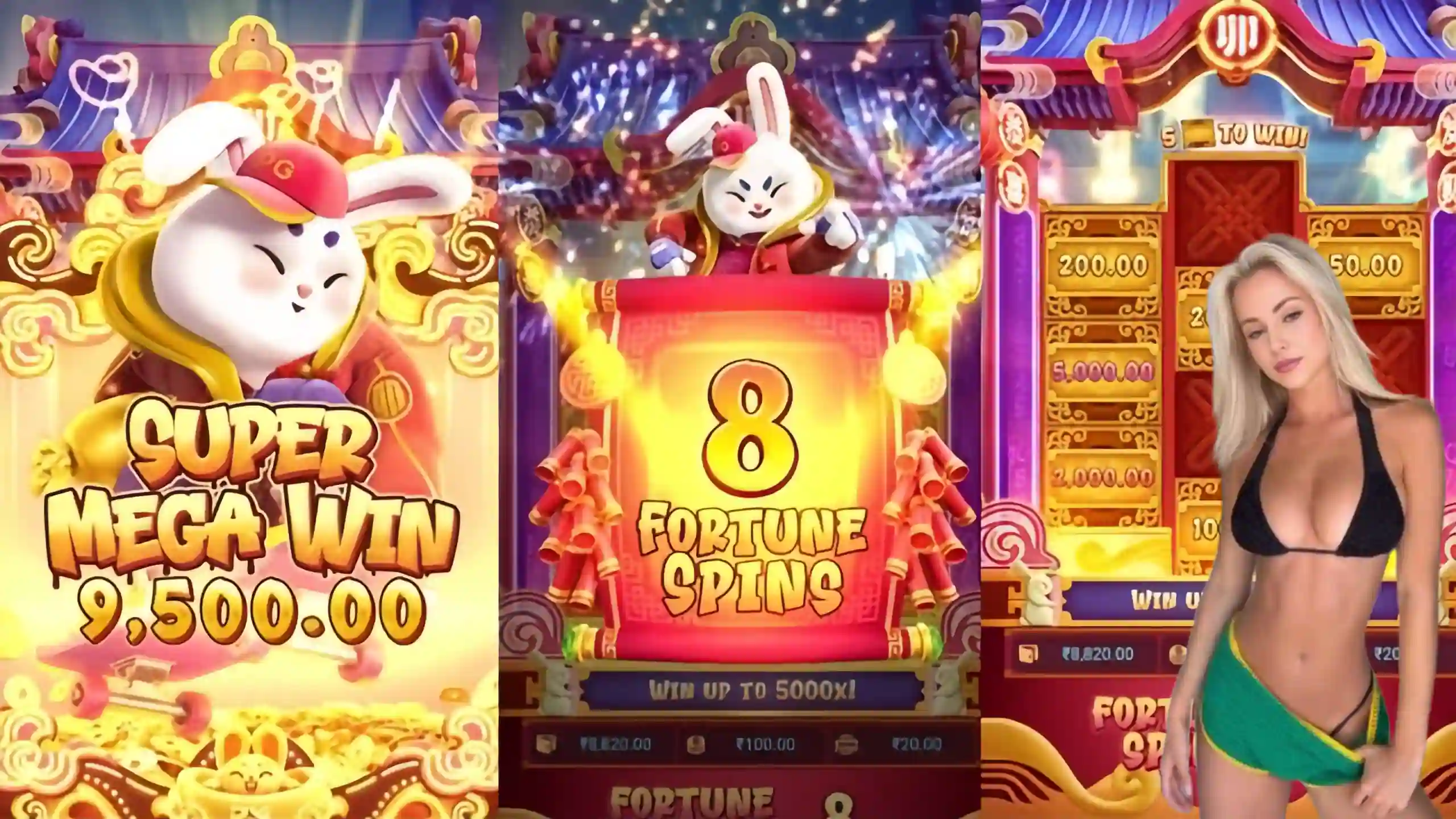 Wild Expansivo Fortune Rabbit maes2pg - Coelho Dourado que Expande